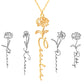 Personalized Birth Flower Necklace