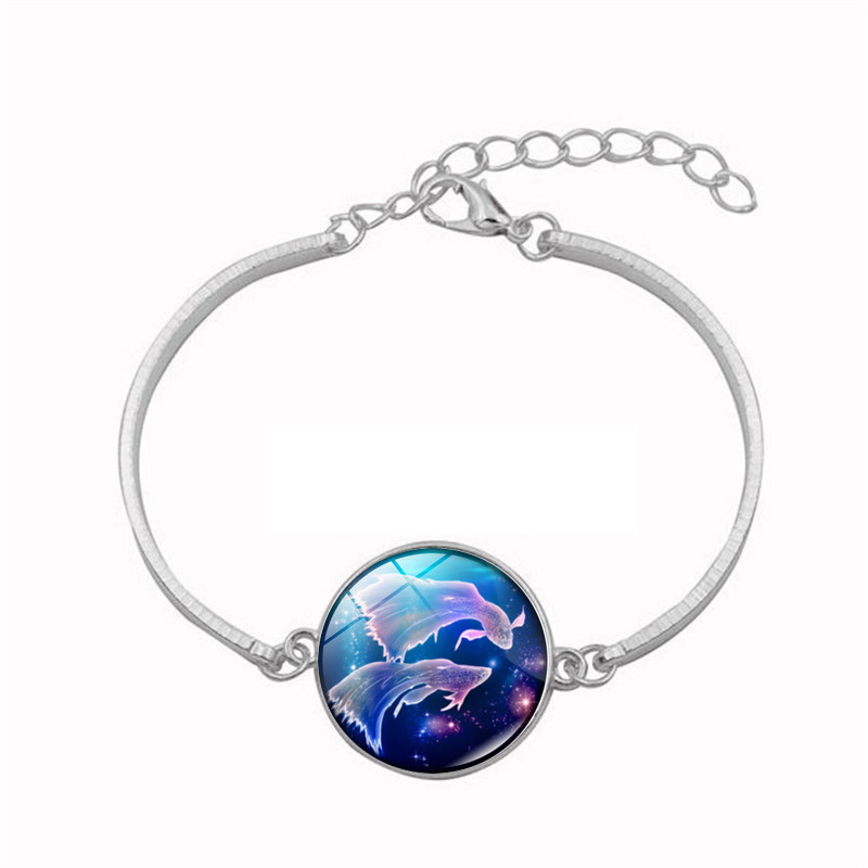 Bracelet Signe Astrologique Poisson | Fin Argent