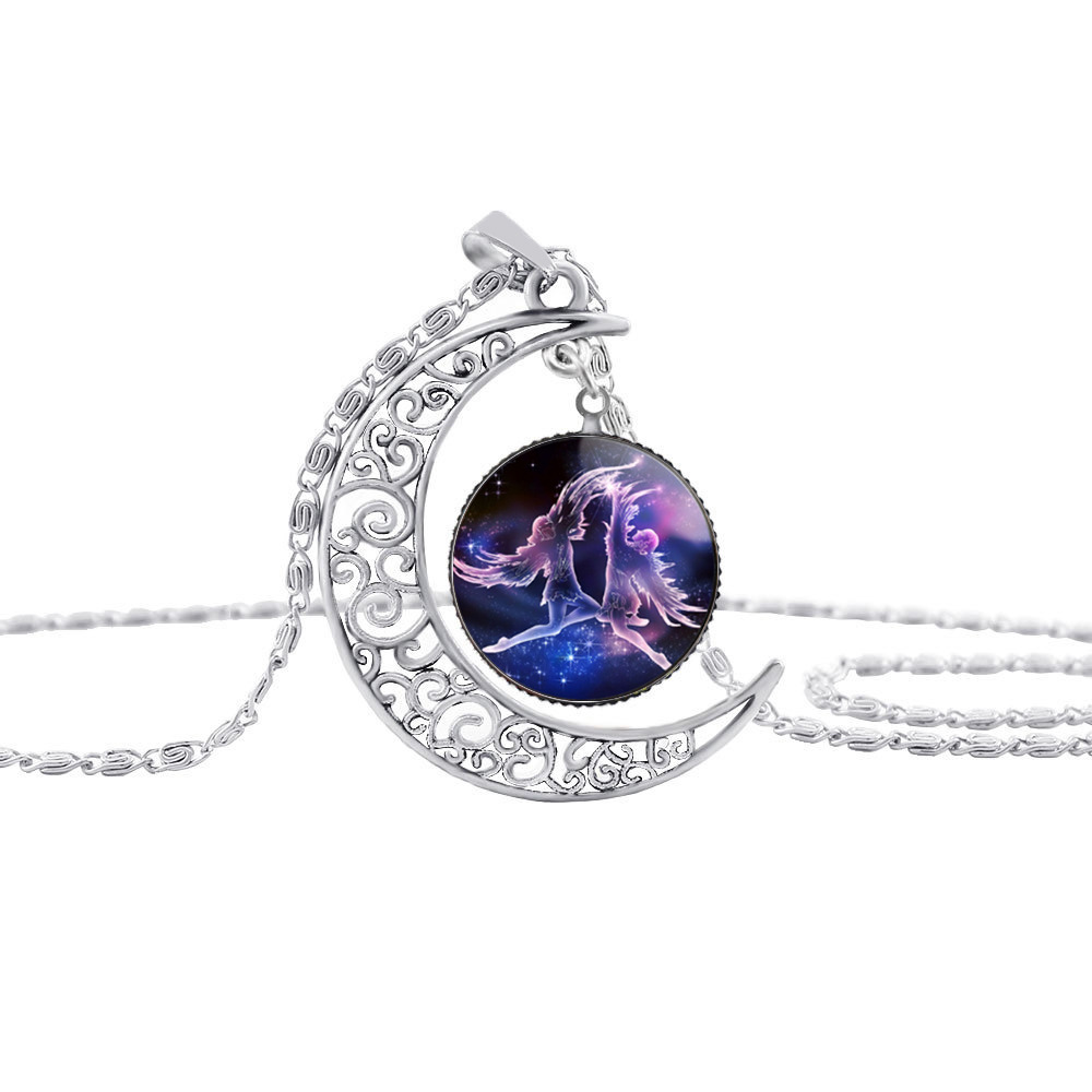 Collier Signe Astrologique Gémeaux | Lune Femme