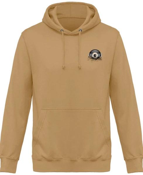 Sweat Beige à Capuche Tekno Pirate